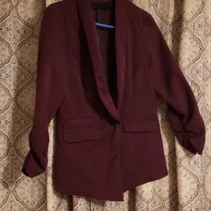Maurices Medium womens purple blazer
